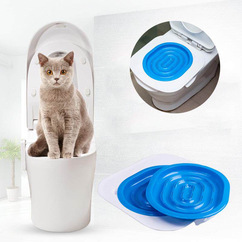 猫咪厕所训练器如厕猫上猫用马桶教猫蹲坑坐便器蹲厕便携猫砂盆