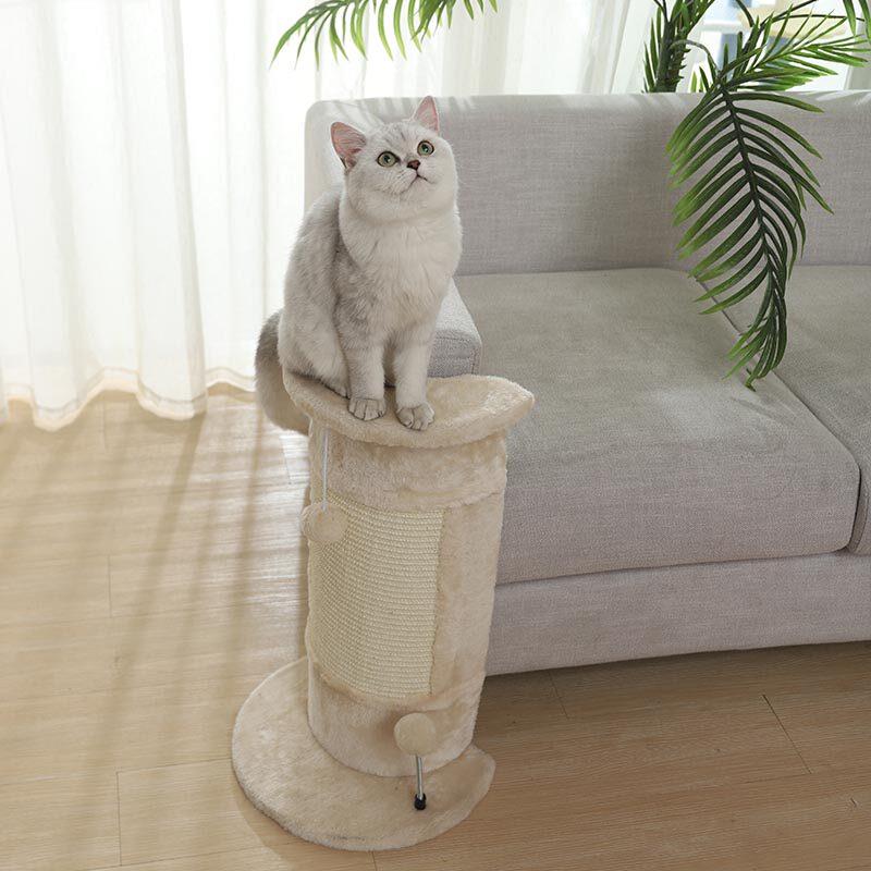 猫爬架子剑麻猫爬架猫窝猫树一体墙壁式猫抓架转角抓柱小型猫抓树
