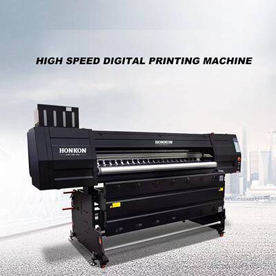 19084工业级打印机服装高速数码印花机热升华大幅面打印机