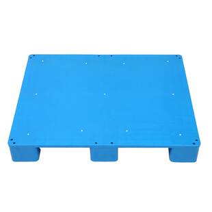 市塑料板托盘8060平板九货脚托盘KDO仓库物超塑胶防平潮板叉车托