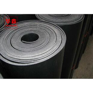 胶皮/耐磨橡胶垫防滑5工业板耐油绝缘10mm加厚减震3/橡胶胶垫黑色