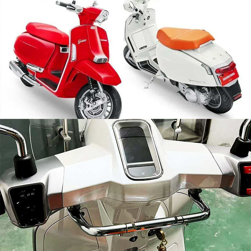 适用Lambretta 兰美达 高金G350改装 儿童扶手多功能拓展横杆挂钩