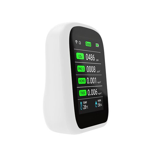 8合O1空气质N量检测仪PM2.5二氧化TVC甲醛HCHO监测碳仪DIR传PV28-