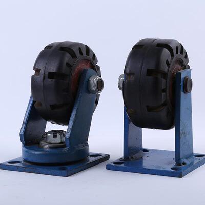 重脚轮橡胶特加重工具车轮型特平板推车加963重轮