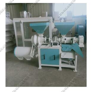 玉米脱皮制粉制糝一体机 小麦脱皮制粉机 高粱脱皮制粉米面机