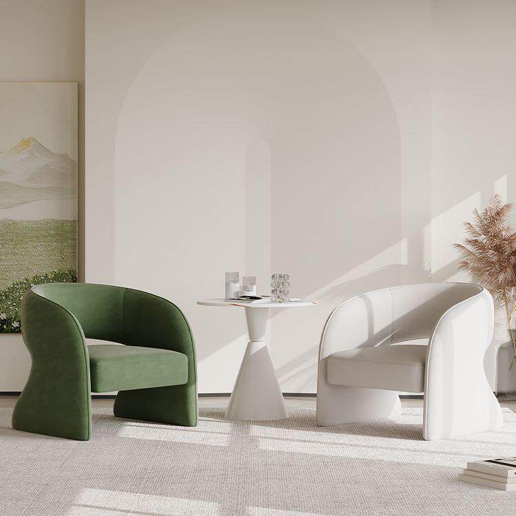 创意网红单人沙发客厅简约现代设计师休闲接待沙发椅洽谈桌椅组合