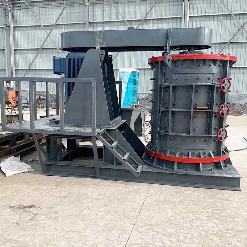 立式石英石板锤制砂机鹅卵石立轴制砂机花岗岩立轴式制砂机