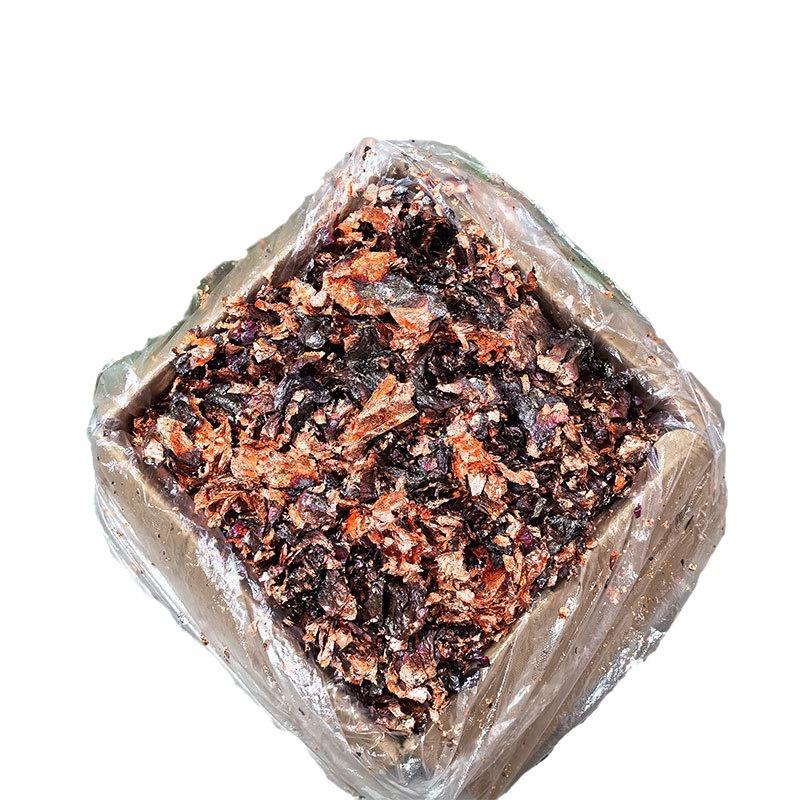 厂家铜箔烈焰红紫铜碎箔幻彩箔国画岩彩画彩箔滴胶金箔碎