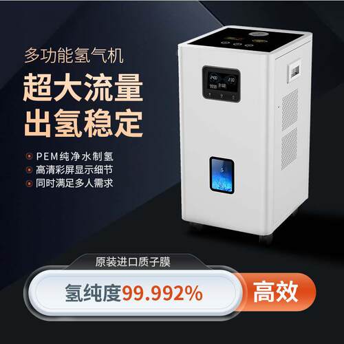氢机家用3000ML大流量电解水制氢机立式电动氢分离机