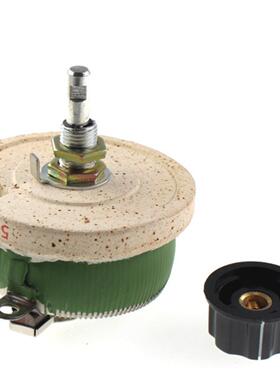 圆形磁盘电阻器 BC1-50W 10R/20R/30R/50R 可调电位器线绕瓷盘