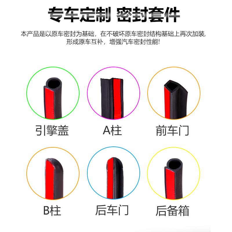 星纪元 ET/ES专用汽车门隔音条密封条降风噪防尘全车装饰胶条改装