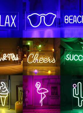 LED Neon Light Wall Art Sign Night Lamp bar Party Neon Lamp
