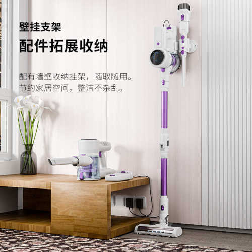 热销款无刷吸尘器家用350W大功率大吸力手持可立式便捷吸尘器