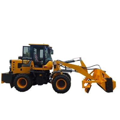 多功能破冰除雪机 配备多组收集铲 快速清理收集路面厚层冰雪