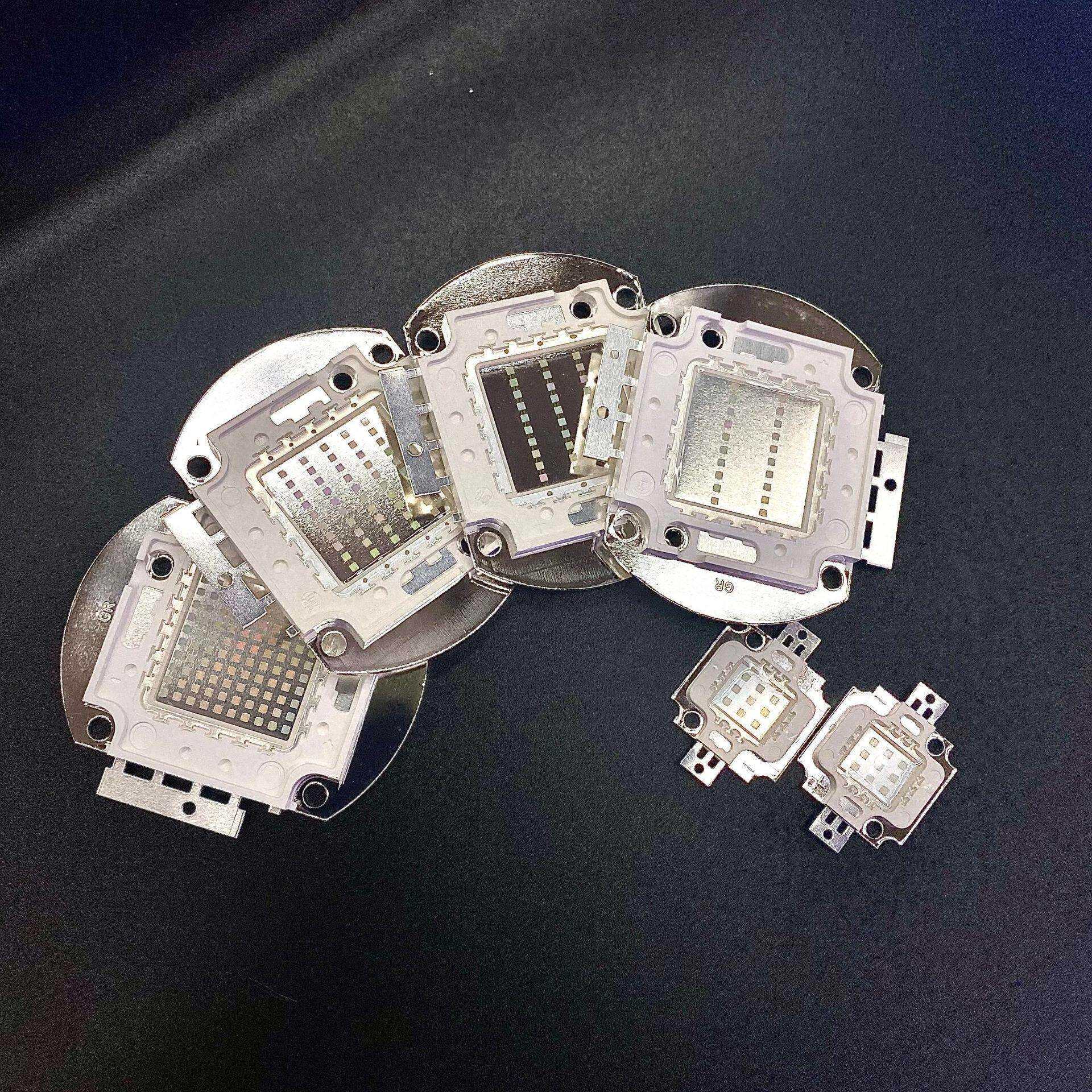 大功率LED灯珠 紫外线365nm 30W紫外 UV绿油固化荧光实验消毒净化