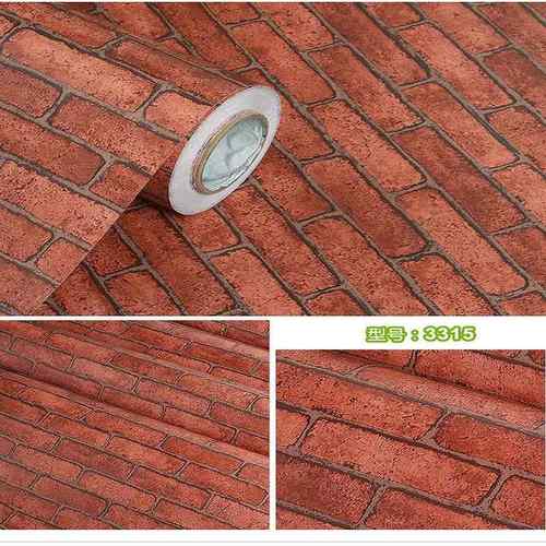 砖纹大学生宿舍防水自粘墙纸壁纸卧室客厅背景墙仿真墙砖墙贴包邮