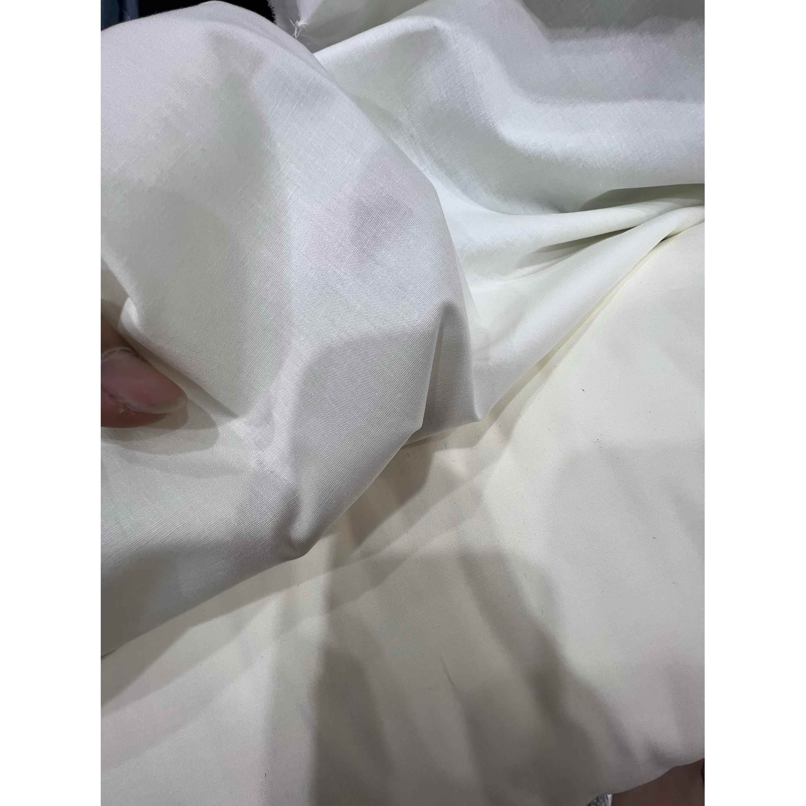 精品纯棉高级里衬布米色亲肤柔软微透 裙子家居服睡衣百搭3米价