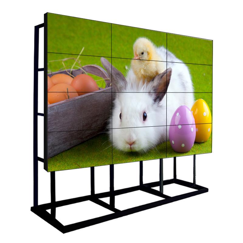 55寸3.5mmG/液晶拼防接屏安工业显示524监控显示屏L广告拼器接屏