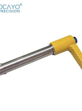 ML型518弹簧按销16不锈钢快卸销明黄色拉手插快插销非标型钮锁销M