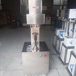 直销半自动pet易拉罐封口机马口铁罐封罐机食品罐封盖机