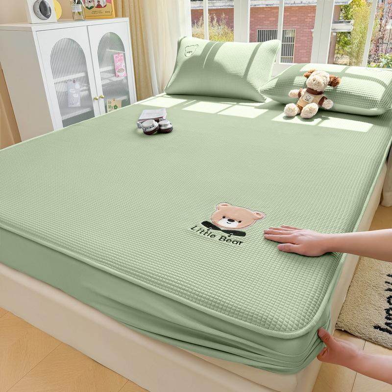 a类冰豆豆床笠夏季家用折叠凉豆豆凉席三件套夏天单人席子可水洗,床上用品,冰丝席,淘宝优惠券,粉丝福利购,淘宝优惠卷