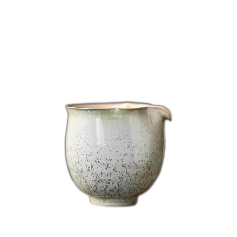 景德镇全手工松针系列套组窑变茶具手工葫芦公道杯主人杯品茶杯