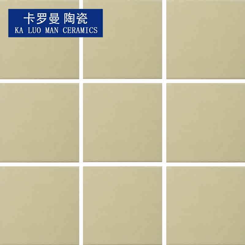 100×100mm黄色光滑平面外墙瓷砖室外小片方块砖釉面砖纸皮砖墙面,家装主材,釉面砖,淘宝优惠券,粉丝福利购,淘宝优惠卷