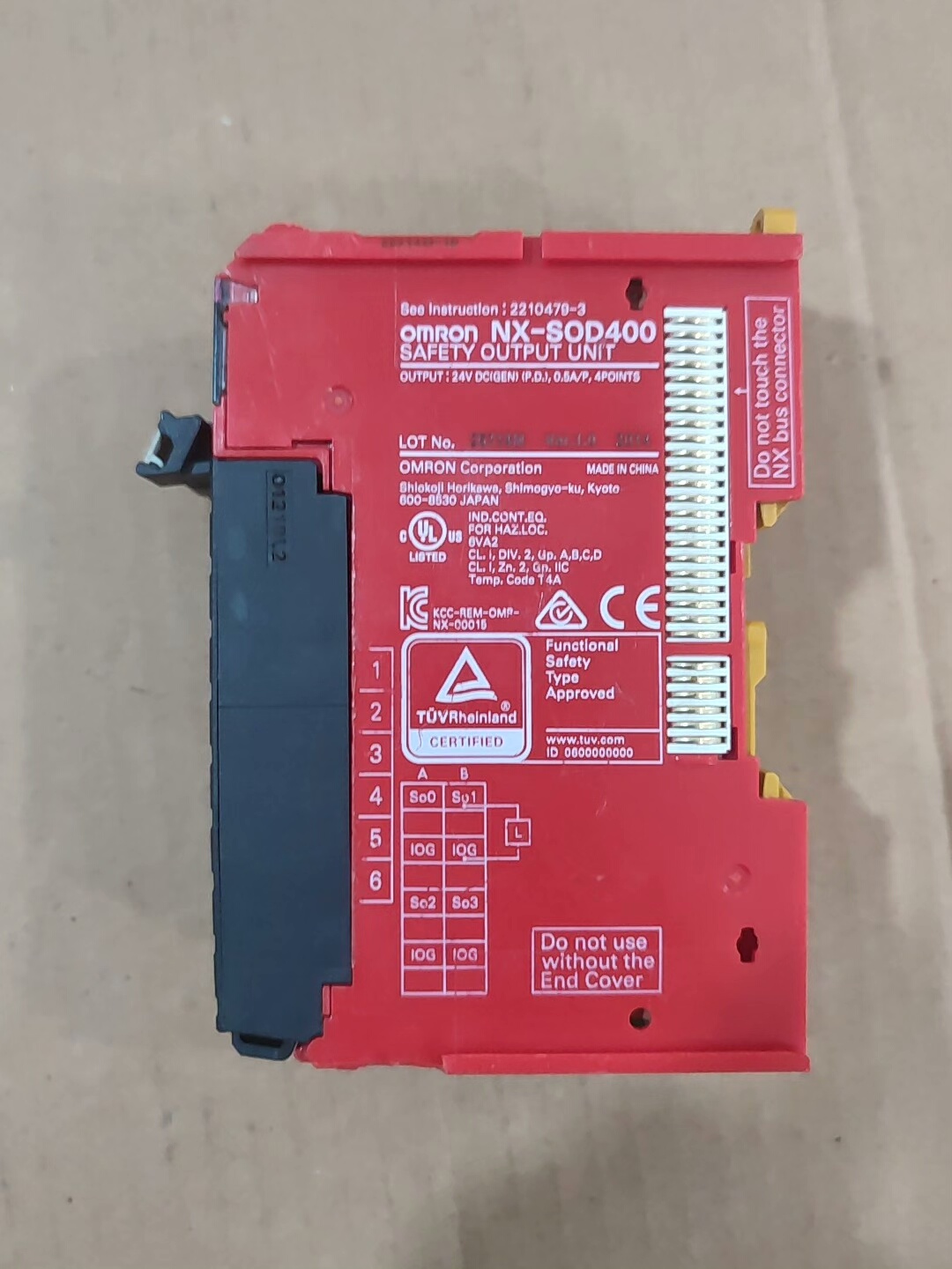 OMRON 欧姆龙  NX-SOD400  实物拍摄  功能