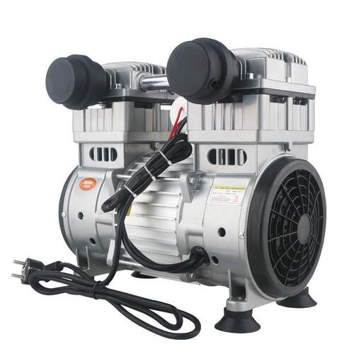 真空泵无油机头高真空负压泵头静音小型工业用抽气泵大流量