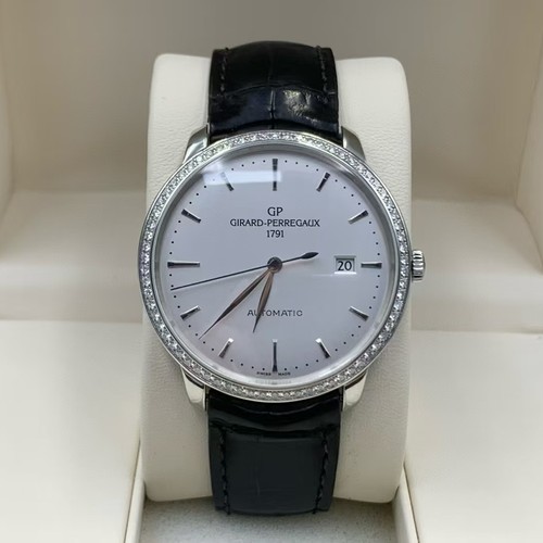 公价95200】98新GP芝柏49555D11A131自动机械男士手表40mm正品