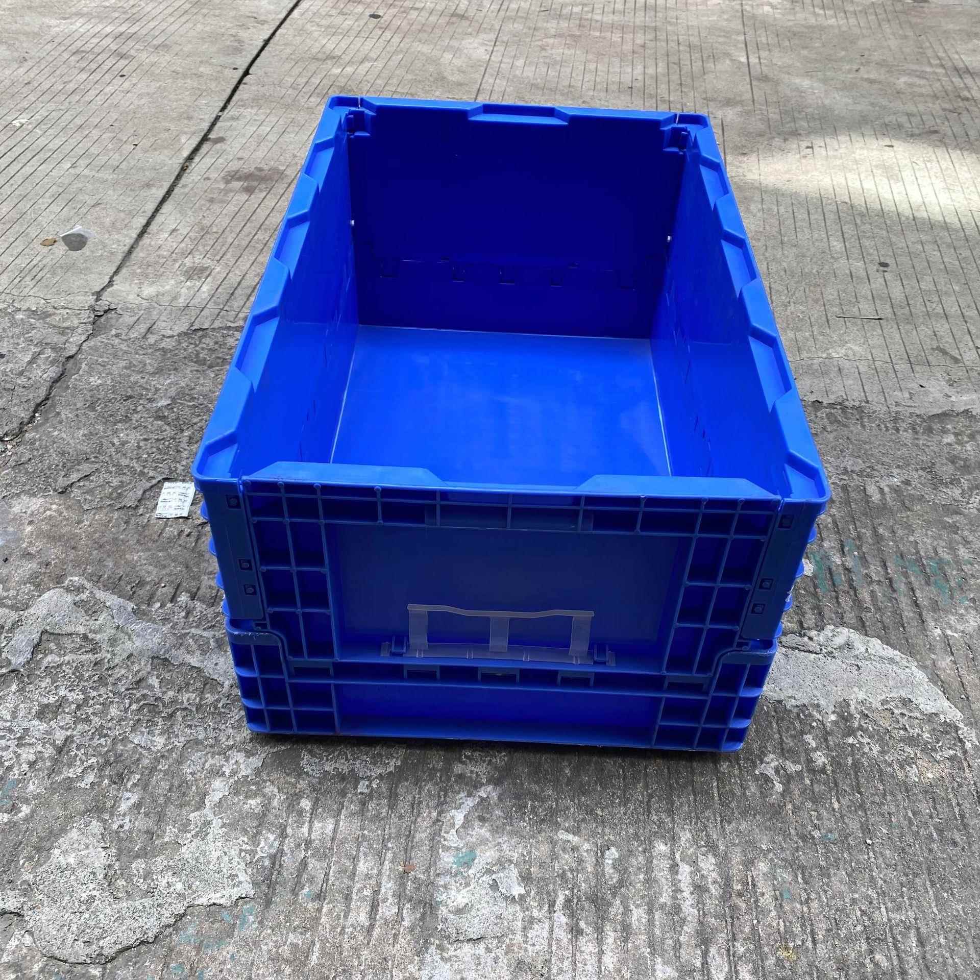 重庆成都仓储塑料折叠物流箱550*365*330mm常州苏州塑料胶箱