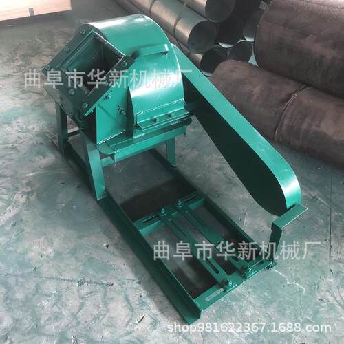果园树枝粉碎机10公分木材粉碎机小型玉米芯菌菇料粉碎机