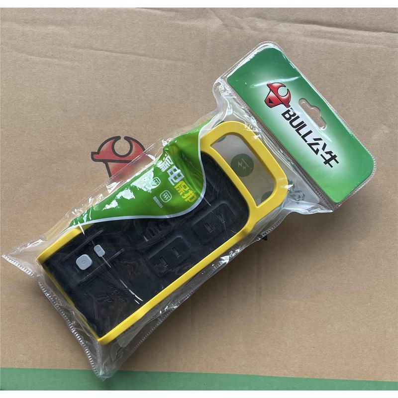 牛头无线插接板无导线漏电保护C122L工程施工现场专用四插头插接