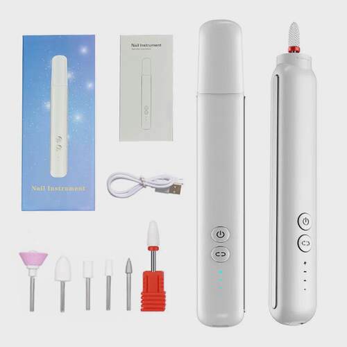 M2美甲打磨机修甲刀打磨器脚趾甲剪刀指甲锉刀专用工具电动磨甲
