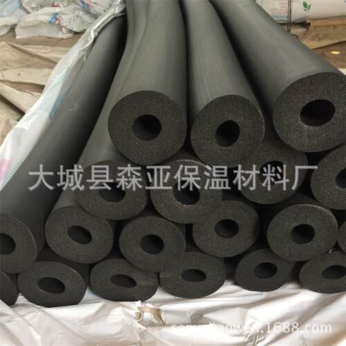 厂家直销华章橡塑保温管B1级橡塑管隔热保冷套管