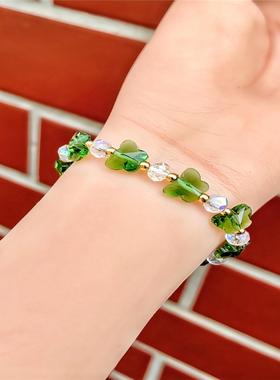 批发水晶水晶手链颜色甜美手链