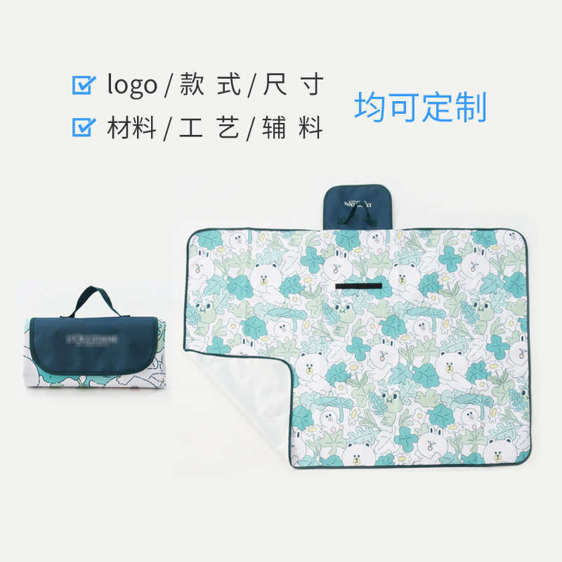 牛津布野餐垫定制防潮垫 帐篷用品露营加宽野餐布野营