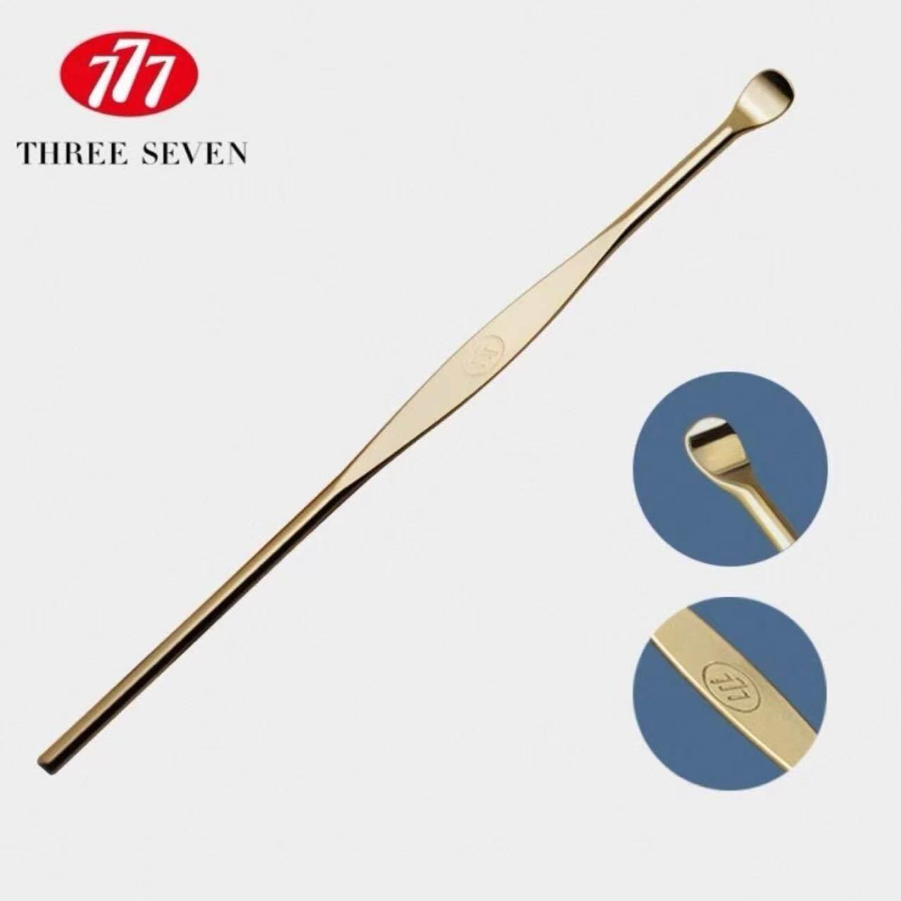 THREE SEVEN777耳勺原装进口不锈钢挖耳勺不锈钢掏耳朵采耳工具