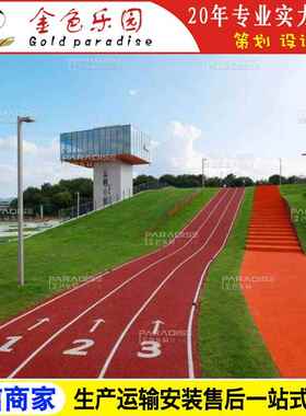 STPD-2219学校运动操场塑胶跑道全透气型跑道塑胶跑道施工图