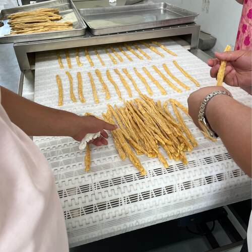 腐竹专用微波烘干设备内外均匀脱水低温锁色保口感