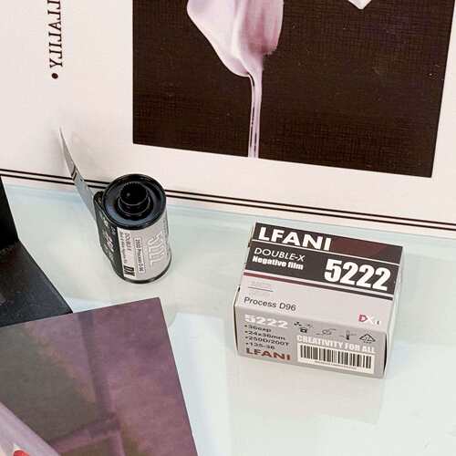 135黑白5222胶卷无碳电影卷36张胶片冲洗
