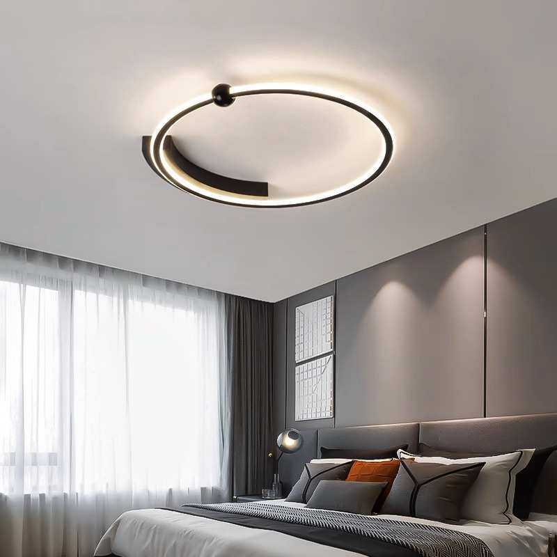 意式现代简约极简风智能卧室灯语音控制房间主灯主卧室护眼吸顶灯,家装灯饰光源,智能吸顶灯,淘宝优惠券,粉丝福利购,淘宝优惠卷