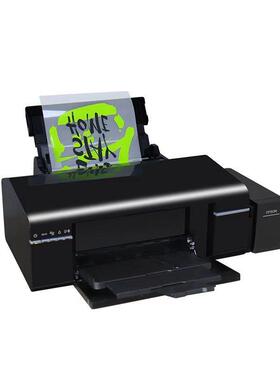 DA4-23TF打机柯烫式白墨画打机服装l印ogoT恤印花烫印画贴喷墨打