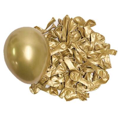 10/20/30pcs Metallic Birthday Balloons Metal Blue Red