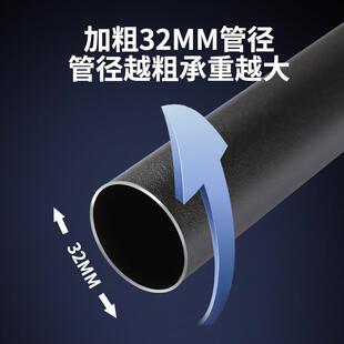 打孔伸杆晾衣杆罗马窗帘浴帘杆单杆挂打379衣杆收缩孔撑型杆子缩