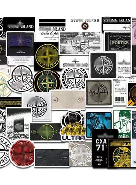 36PCS Hypebeast Decals Stone land stickers潮牌贴纸