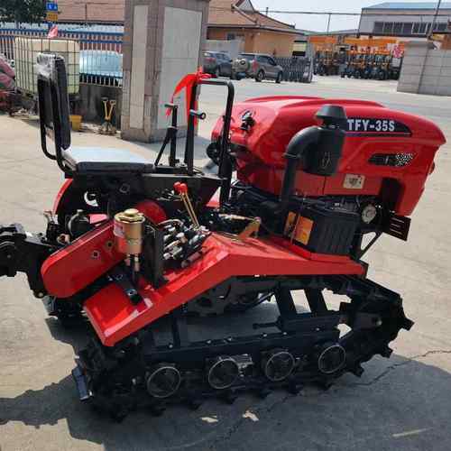 水稻旋田履带式耕机大型果园除草沟机开多功930能农用推土机