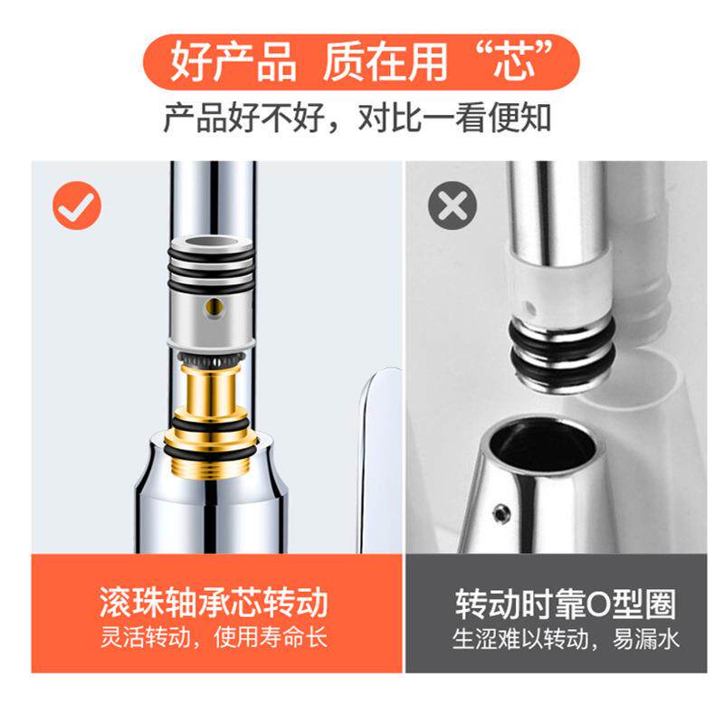 新款直销跨境厨房水龙头冷热两用家用不锈钢单冷洗菜盆水槽洗衣洗