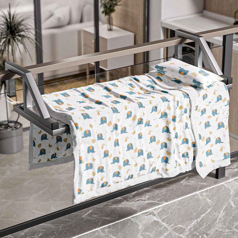 窗台晒鞋架阳台外晾衣凉鞋小型置物架子防盗窗户晾衣架挂室外