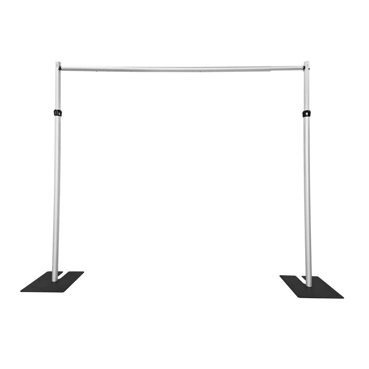 新款3*6m可伸缩双层背景架纱幔架帷幕架花墙架子婚庆铝合金展示架